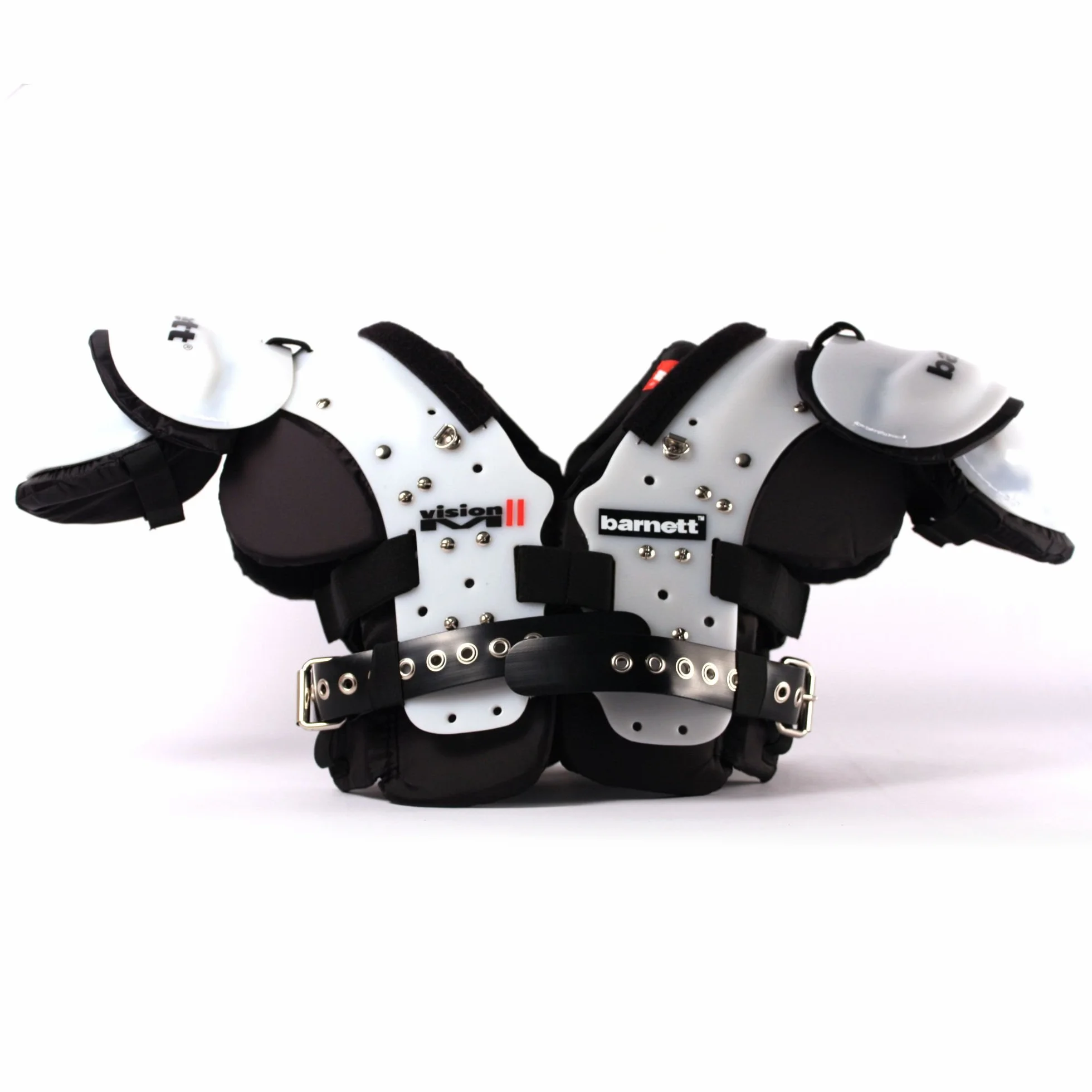 BARNETT Vision II Schwarz L Fußball-Schulterstütze, RB-DB-Te-FB-HB,