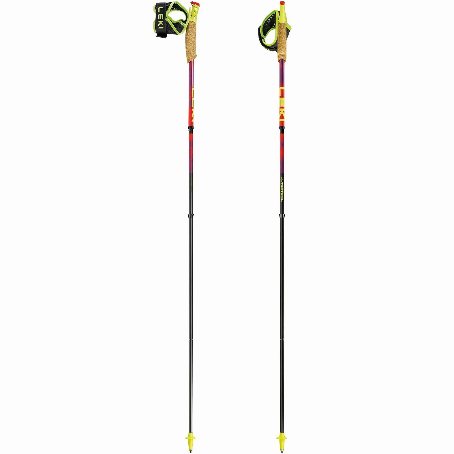 LEKI Ultratrail FX.One SL Unisex Wanderstock rot/lila rot