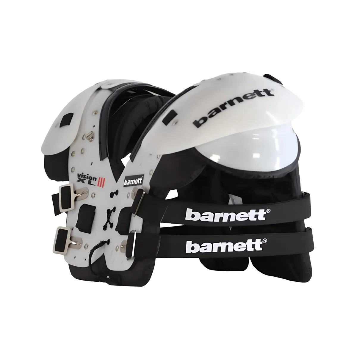 BARNETT Vision III S, Schwarz, Fußball-Schulterstütze, HB-FB-LB-Te-OL-DL,