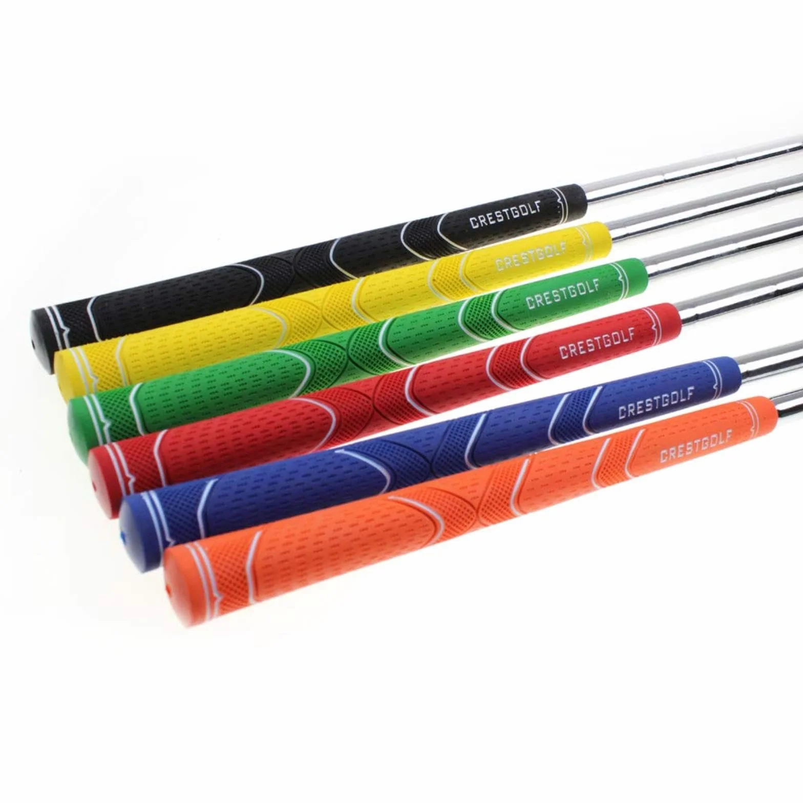 CRESTGOLF Putter Golf 33inch,Gummi Griff, Golf Zubehör Putter Geeignet für Golfer jeder Stufe,Sechs Farben für Ihre Wahl, 6pcs Mixed Color.