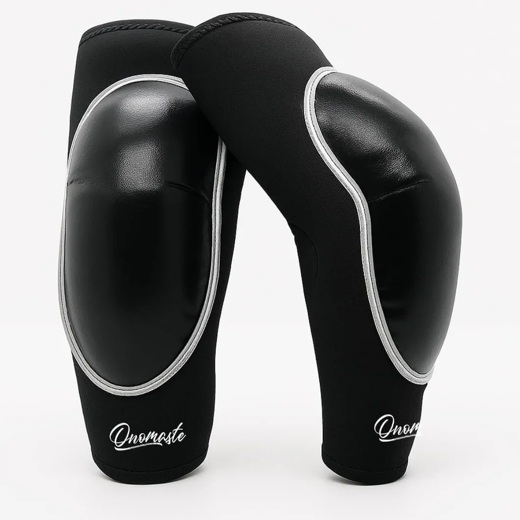 Ellenbogenbandage, Muay Thai, MMA, Thaiboxen, Thaiboxen, Ellenbogen, Sehnenscheidenentzündung, Ellenbogenschutz, Schwarz x Schwarz, Einheitsgröße