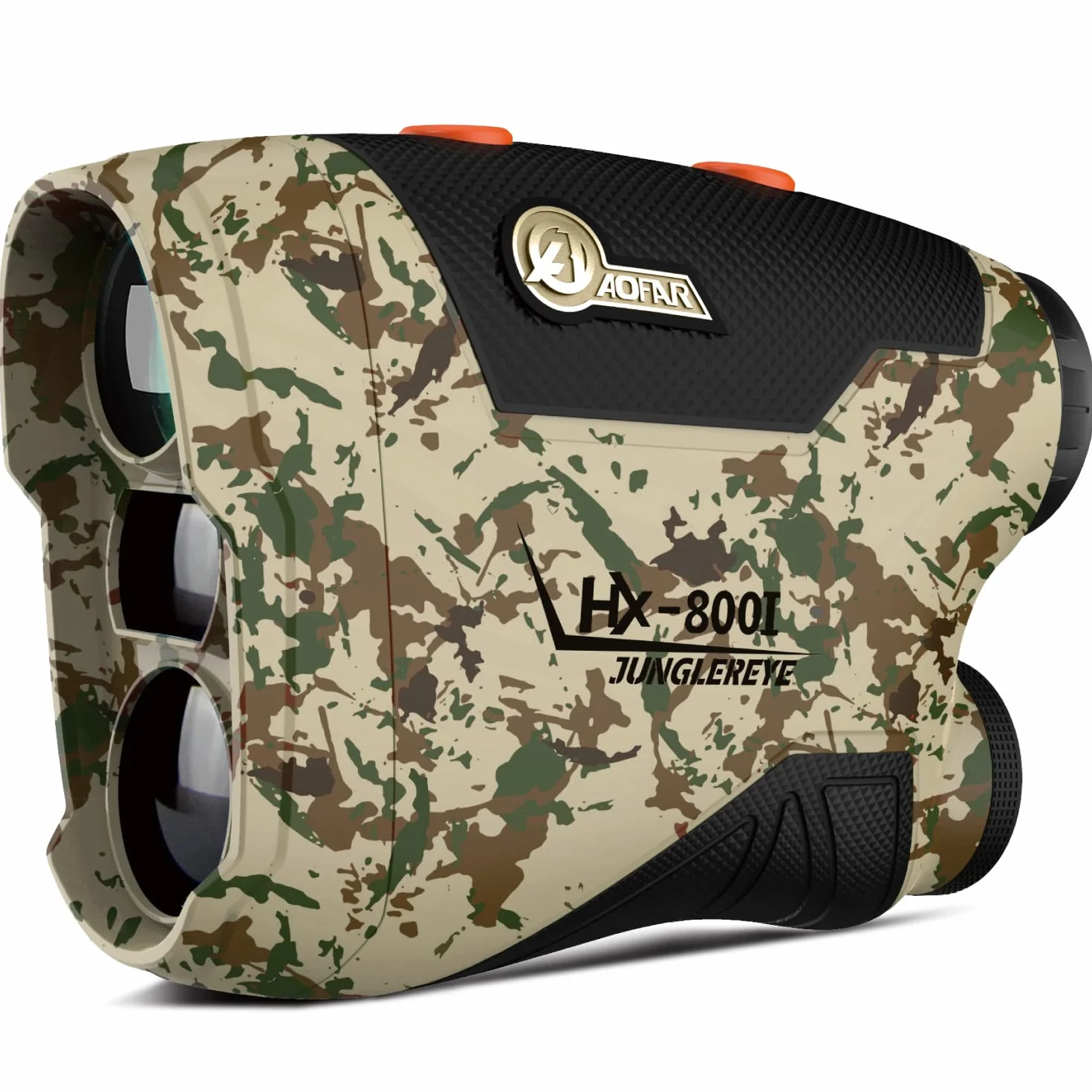 AOFAR HX-800I Laser Entfernungsmesser Jagd 800M, Wasserdichter Rangefinder für das Bogenschießen für die Bogenjagd mit Entfernungs, Scan und Geschwindigkeitsmodus,6X Vergrößerung, Kostenloser Akku