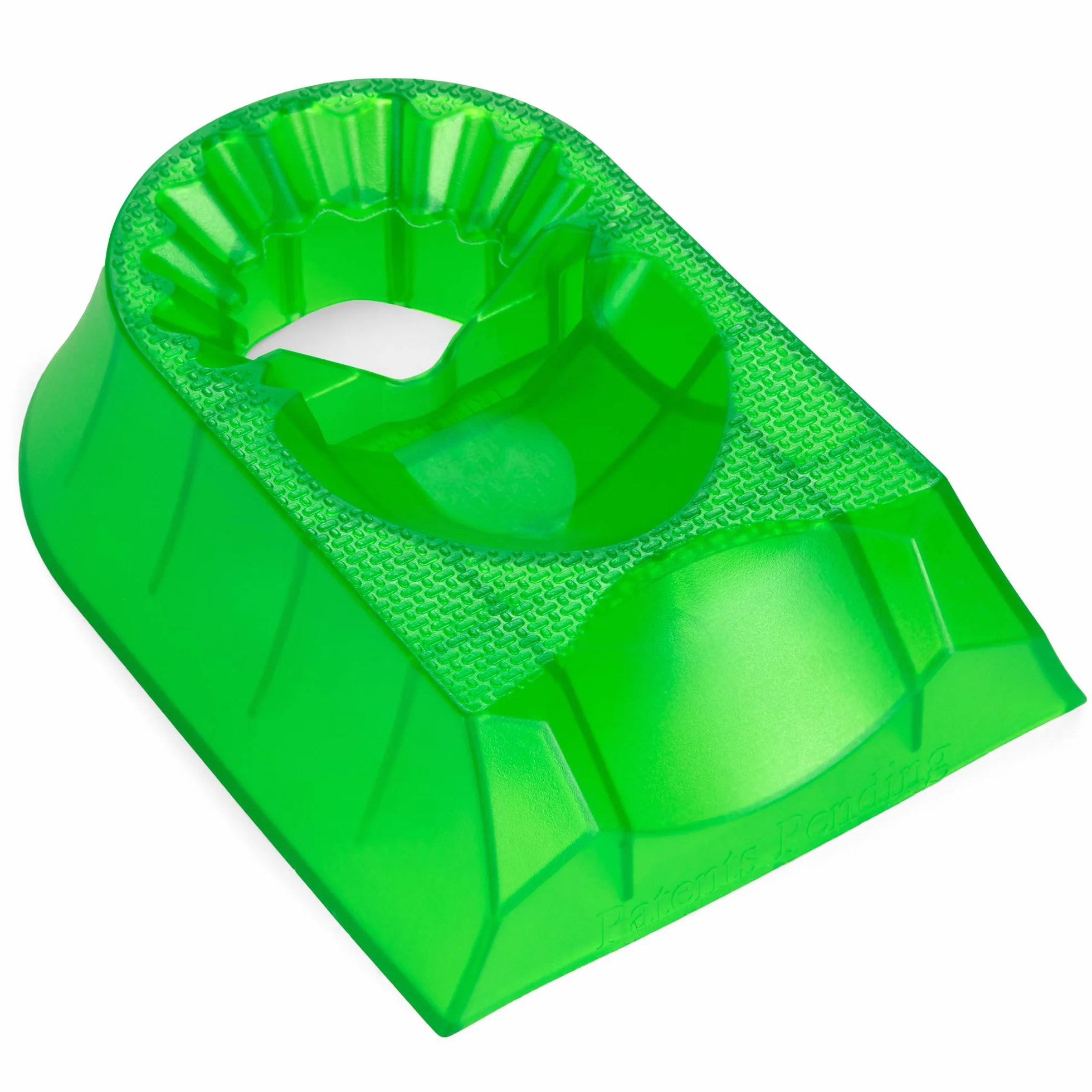Champion Sports Triplex 3-in-1 Premium Football Kicking Tee for Kickoff Practice, 1” - Ball Holder Tees for Footballs - Kicking Block and Accessories for Adults, Kids, Coaches Green