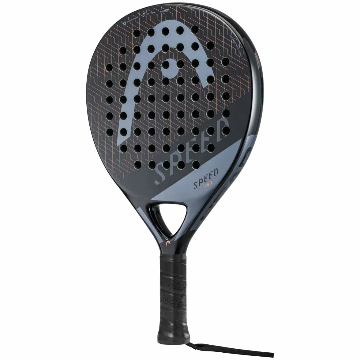 HEAD Evo Speed Padelschläger, schwarz