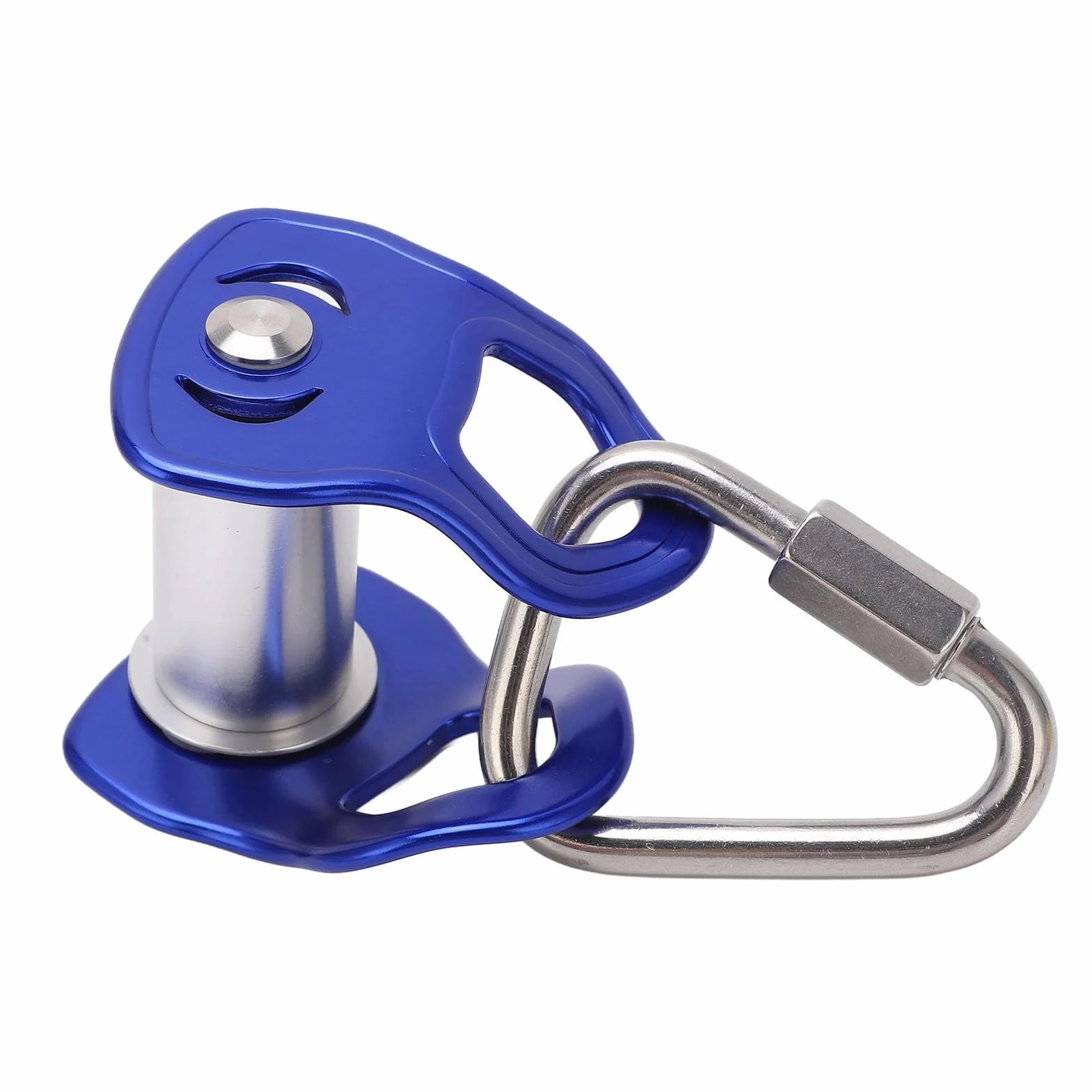 Slackline-Umlenkrolle aus Aluminiumlegierung für und Erwachsene, Outdoor-Sport-Umlenkrolle Zipline, Leicht Gleitend, Vielseitig Einsetzbar Zipline