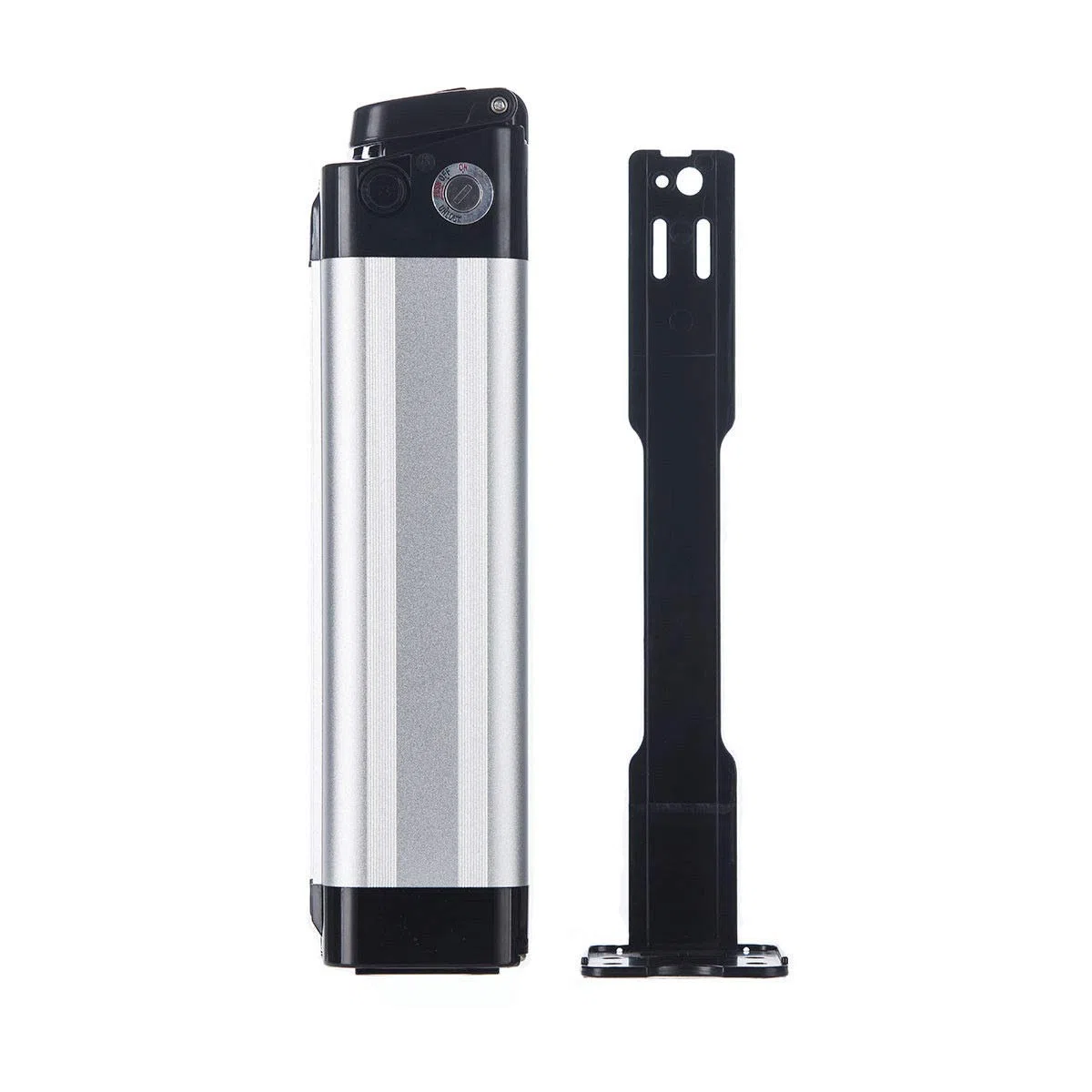 SEASON Ebike Akku 24V 10.4Ah Li-ion Akku Sitzrohr Batterie in Silber OHNE Ladegerät für u.a. Trio Phylion MiFa Rex