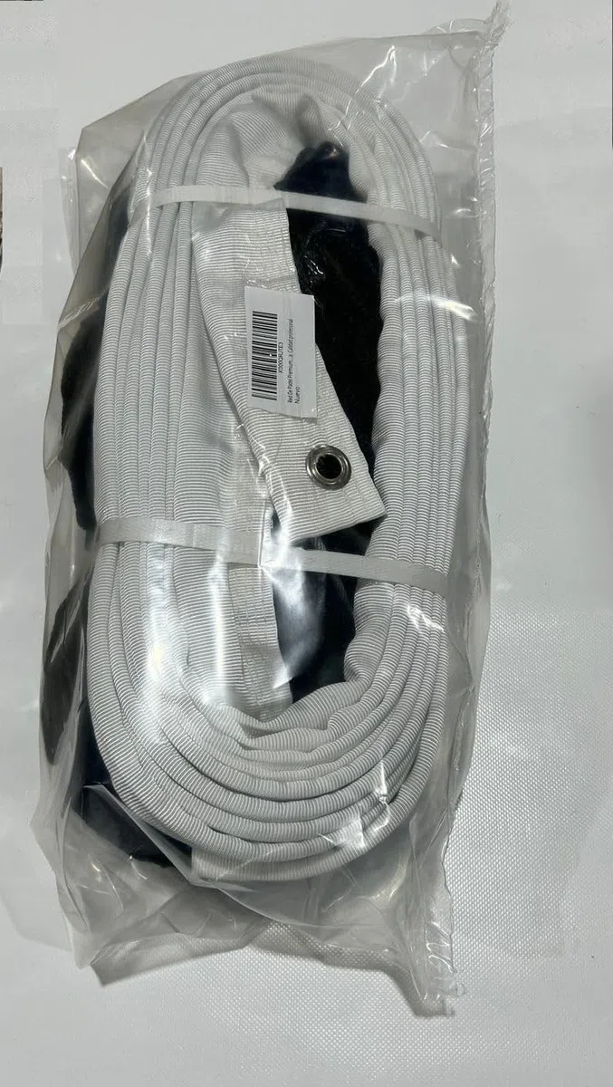 Padel Netz ohne Knoten. Polypropylen 3 mm Ø. 10 mx 0,9 m