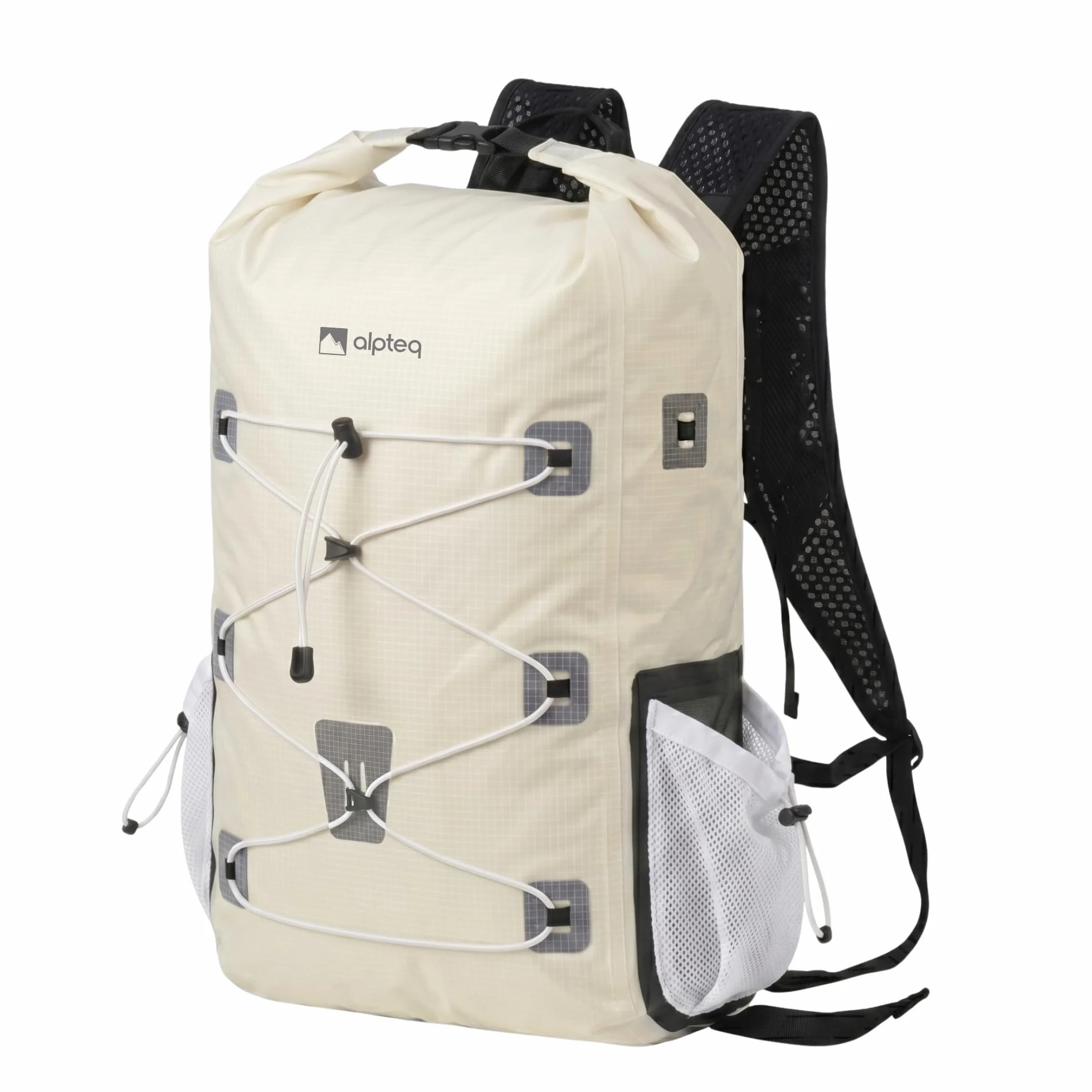 AlpPack 20L Ultraleichter Rucksack – Wasserdichter Rolltop Drybag für Wandern, Trekking, Reisen, Stadt & Outdoor, Innovatives High-Tech-Material