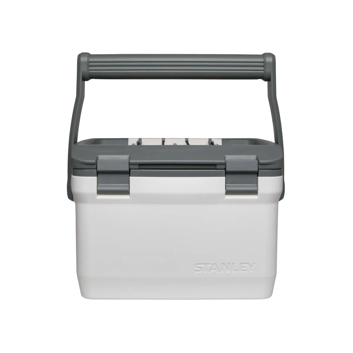 Stanley 1913 Adventure Outdoor Cooler 6,6 Liter Polar - Camping Kühlbox Klein - BPA-Frei - Deckel fungiert auch als Sitz - Robuste Isolierbox ohne Strom - Auslaufsicher