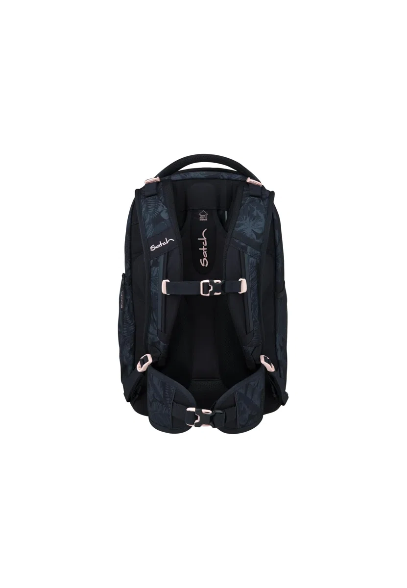 Satch Match ab 5. Klasse, ergonomisch, 35 L Stauraum, standfest, Organisationstalent Midnight Jungle - Blau