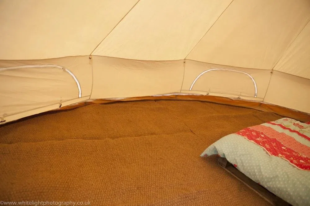 Bell Tent Boutique Kokosfasermatte, halbrund, für Glockenzelte