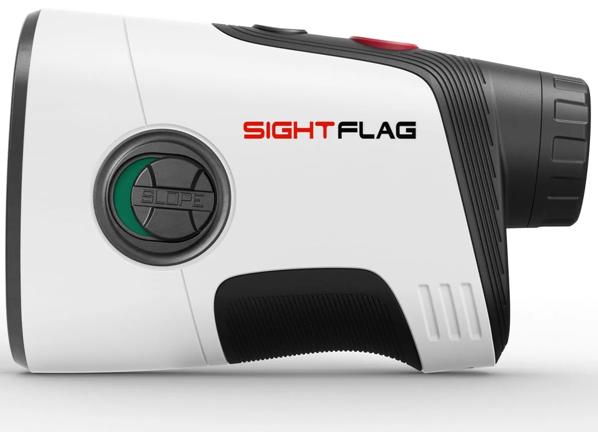GF2 Golf-Entfernungsmesser mit Neigung, 1300 Yards Laser-Entfernungsmesser für Golf & Jagd, 7,5-fache Vergrößerung, Fahnenmastverriegelung, Vibration, wiederaufladbares magnetisches