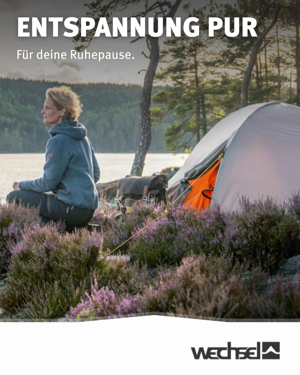 Wechsel Groundsheet Venture 1 I Schwarz I robuste Zelt-Unterlage Boden I Zeltplane wasserdicht mit 7000mm Wassersäule I Bodenplane aus 75D Polyester I Camping-Plane zum Schutz vor Nässe & Schmutz