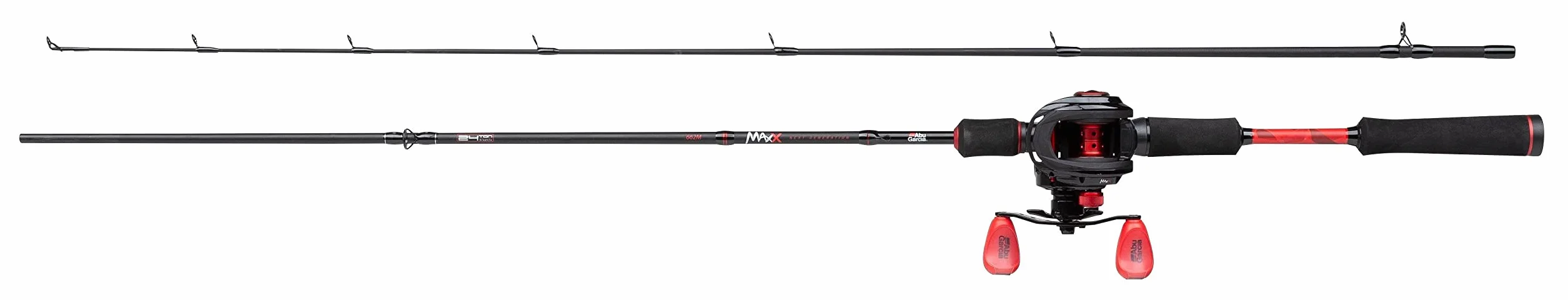 Abu Garcia MAX X Castingrute und Baitcast Rollen-Combo – Raubfischangel-Setup für Hecht, Barsch, Zander