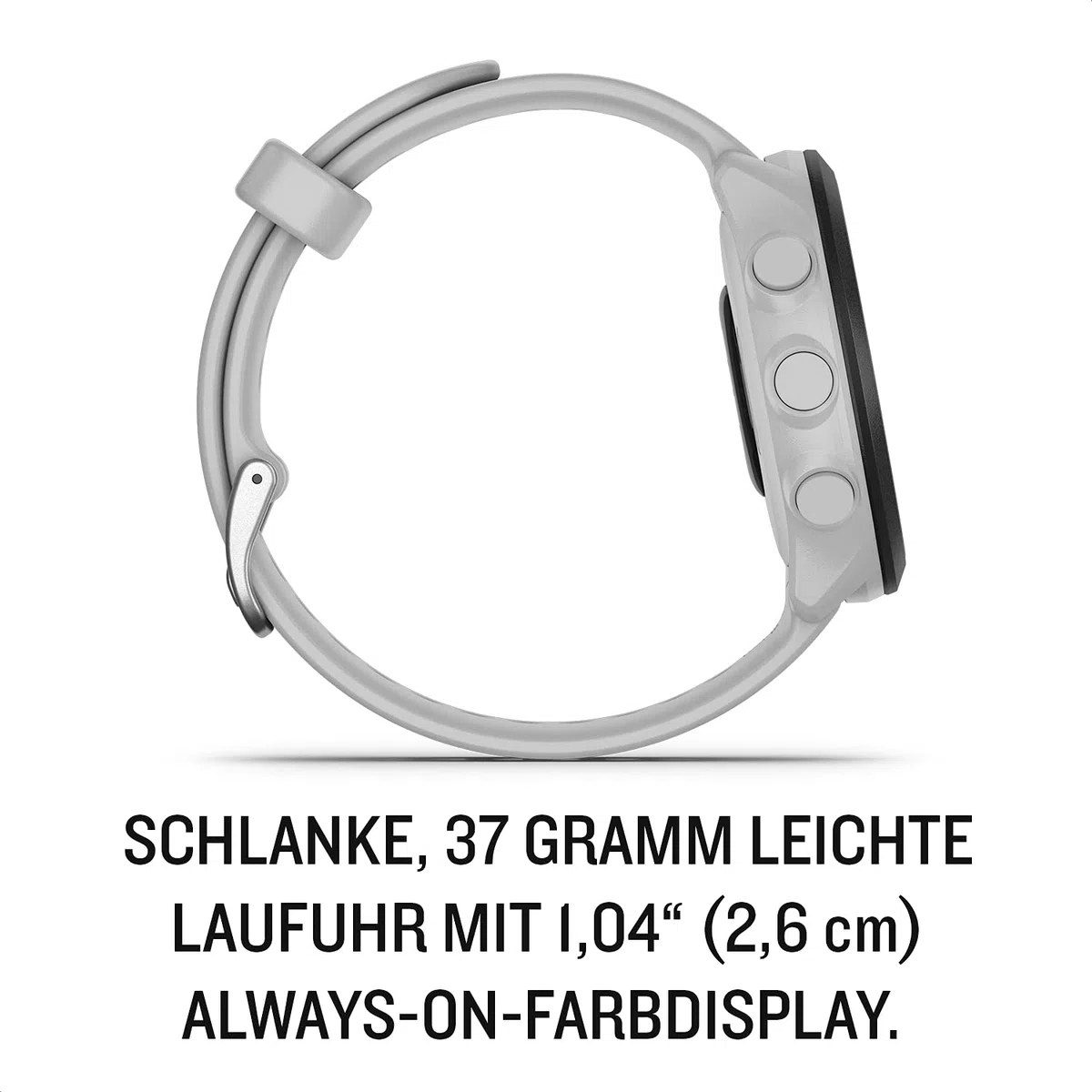 Garmin [renewed] Forerunner 55 – GPS-Laufuhr mit 1,04“ Always-On-Farbdisplay, täglichen Trainingsempfehlungen, Laufzeitprognose, über 15 Sport-Apps und bis zu 14 Tagen Akkulaufzeit [Generalüberholt]