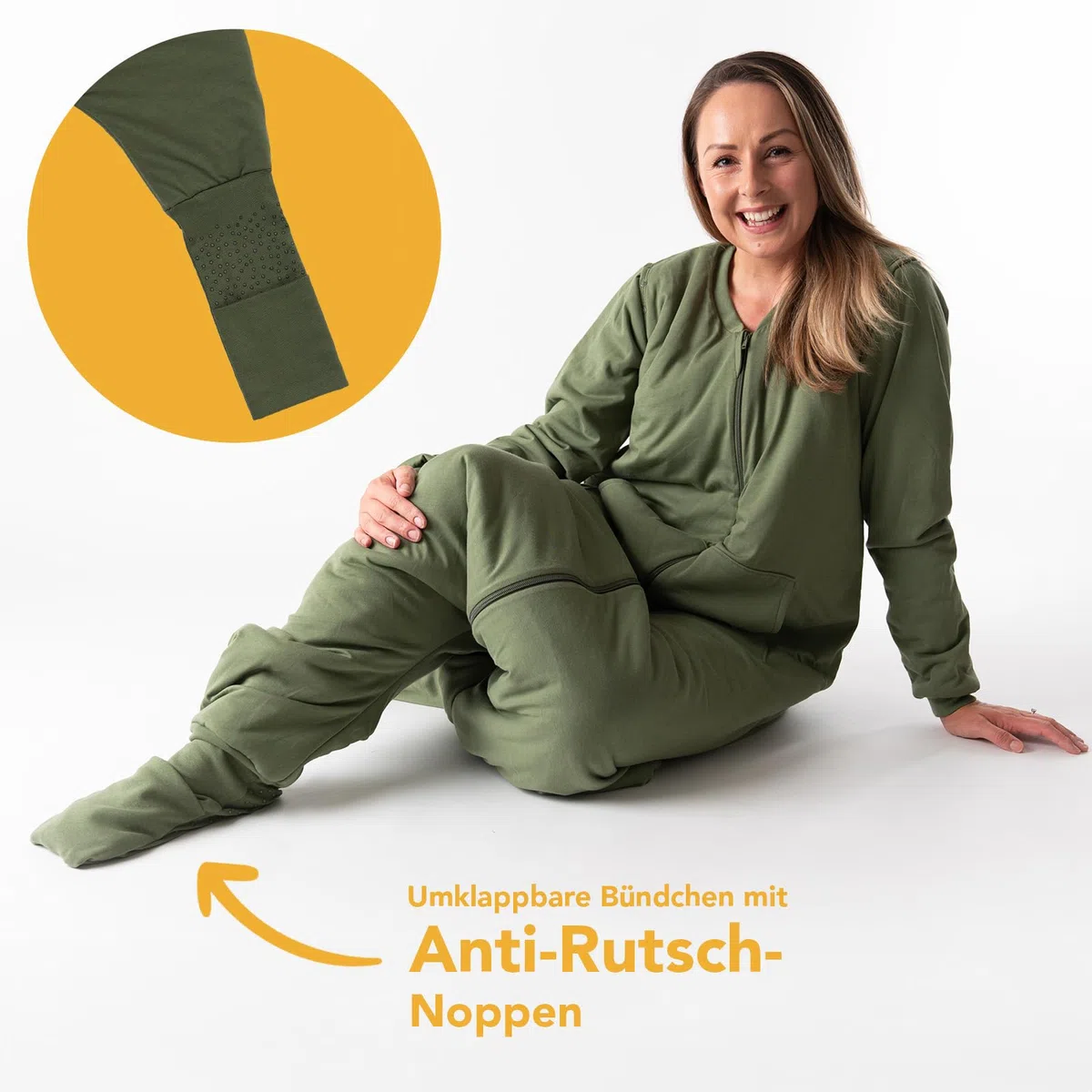 Schlafsack mit Füßen 2.5 TOG für Camping Wohnmobil Zelt Vanlife Festival