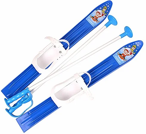 molti KINDERSKI SKI für Kinder mit BINDUNG mit Stöcken 5 Farben 60cm
