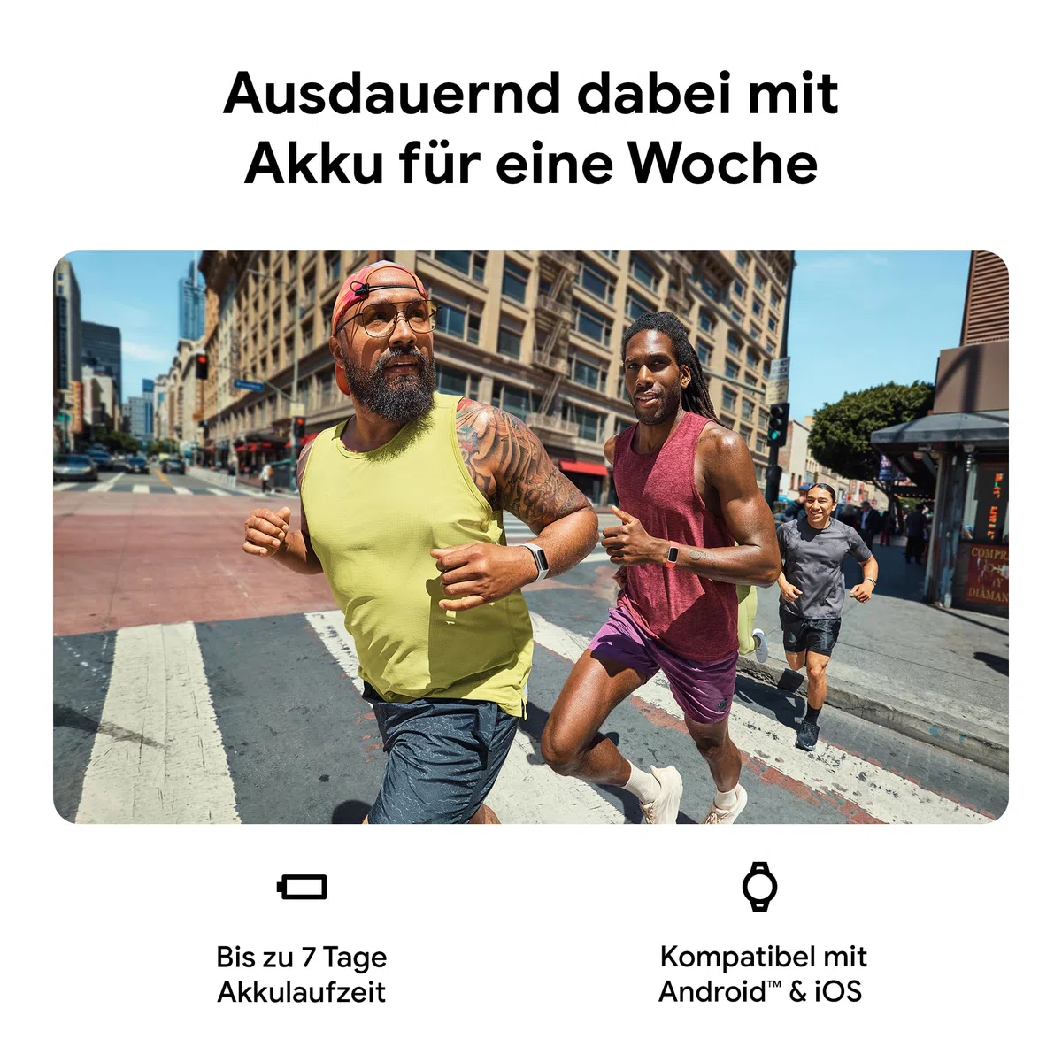 Google Fitbit Charge 6 Aktivitätstracker enthält ein 6 monatige Premium Mitgliedschaft, 7 Tage Akkulaufzeit, Google Wallet und Maps