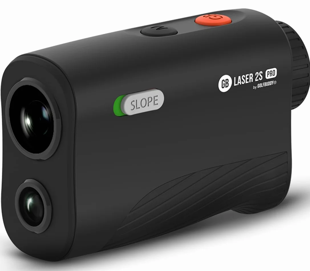 Golf Buddy GB Laser 2S Pro Golf Entfernungsmesser mit Neigung, 2–1000 m Reichweite, Pin Finder Vibration, Buddy-Modus, Scan und Triangulation – Präziser Laser-Entfernungsmesser, nur 161 g leicht