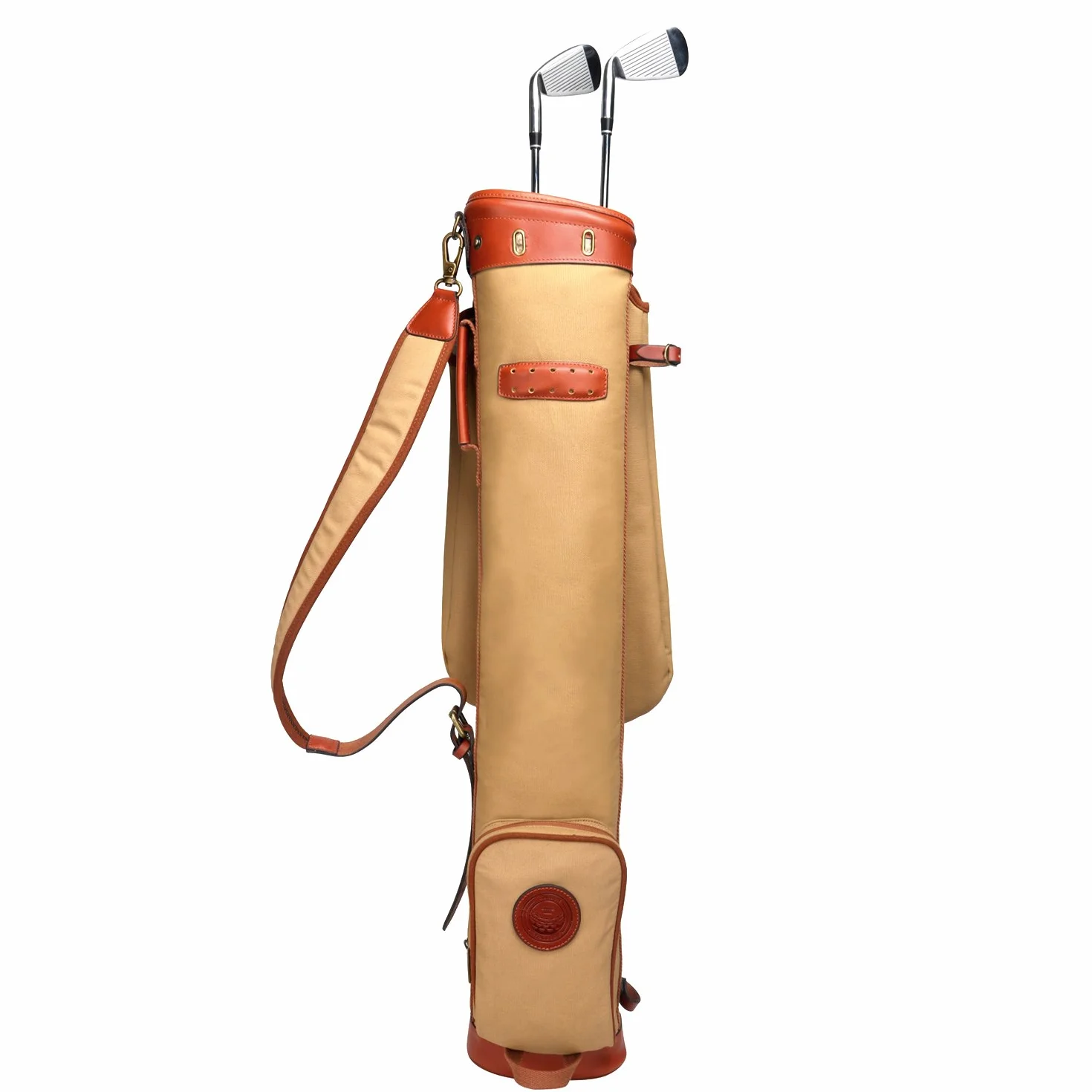 Tourbon Wasserdichte Canvas Golf Club Reisetasche mit weich gepolstertem Schultergurt