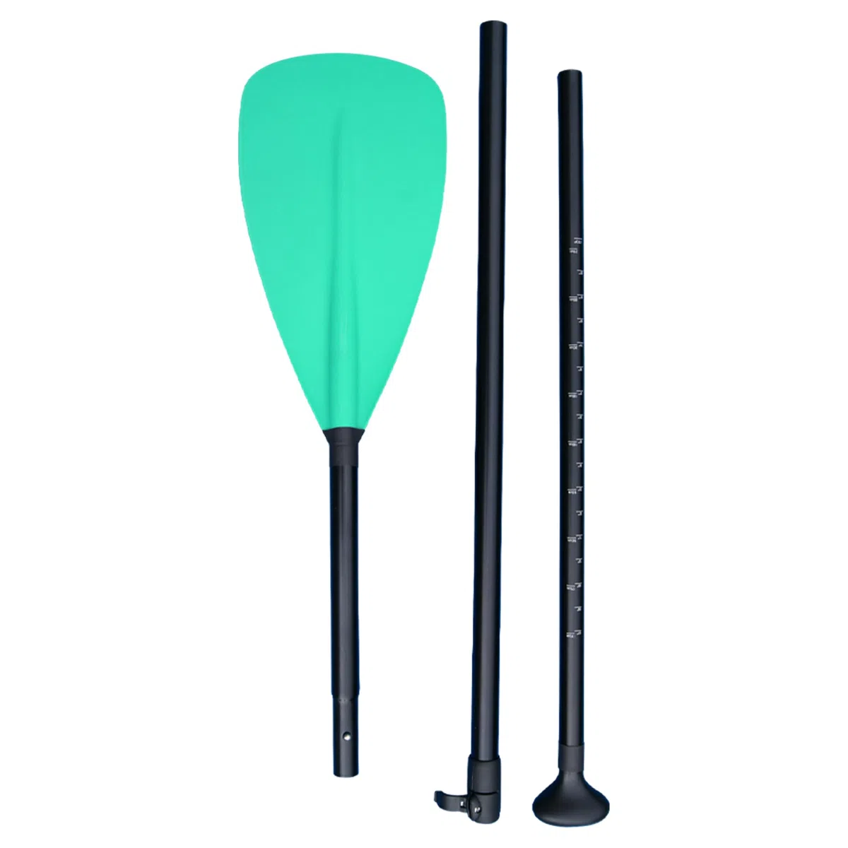 EXPLORER Wave SUP Stand Up Paddling Board Kinder bis Erwachsene mehrere Größen Mint 244cm-335cm bis 160kg Set mit Paddel, Rucksack, Pumpe, Finne und Flickenset