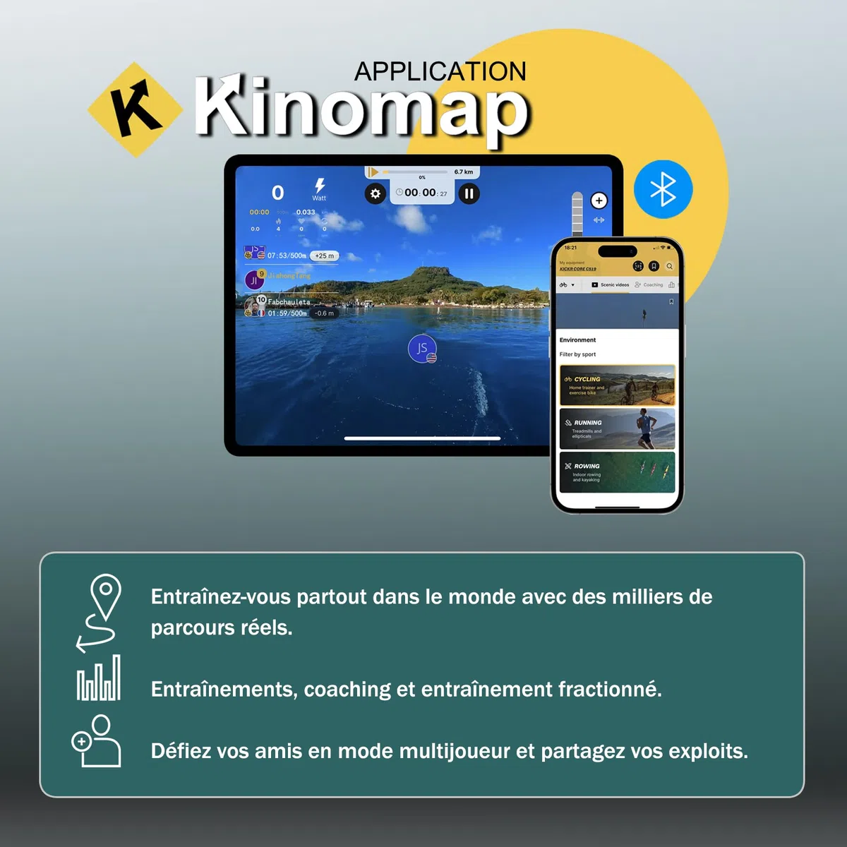 WENOKER Magnetisches Rudergerät für Zuhause: <30dB Leises Fitnessgerät für Wohnungen, hochkant gelagert & Platzsparend mit 160kg Tragkraft, App-Anbindung (Kinomap) & 16 Widerstandsstufen
