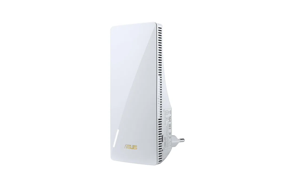 ASUS RP-BE58 BE3600 Dual Band WiFi 7 AiMesh Repeater (Range Extender, bis zu 3.600 Mbps, nahtloses Mesh-WiFi, einfache Einrichtung per App)