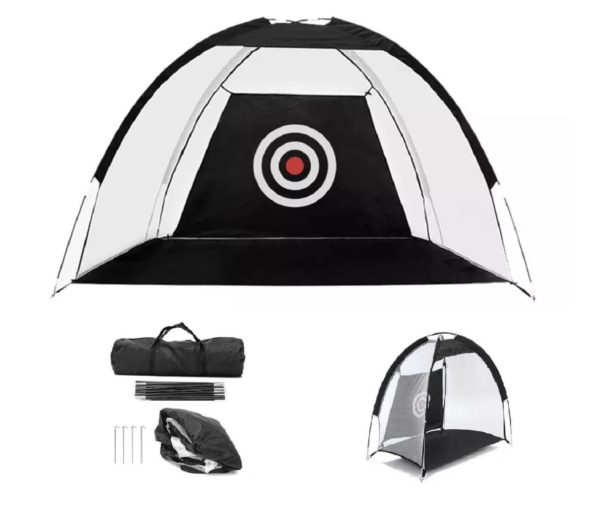 Großes Golf Abschlagnetz in 300 x 200 x 160 cm/Übungsnetz Netz | Range Netz / Trainingsnetz / Schlagnetz / Abschlag Training / Driving Range
