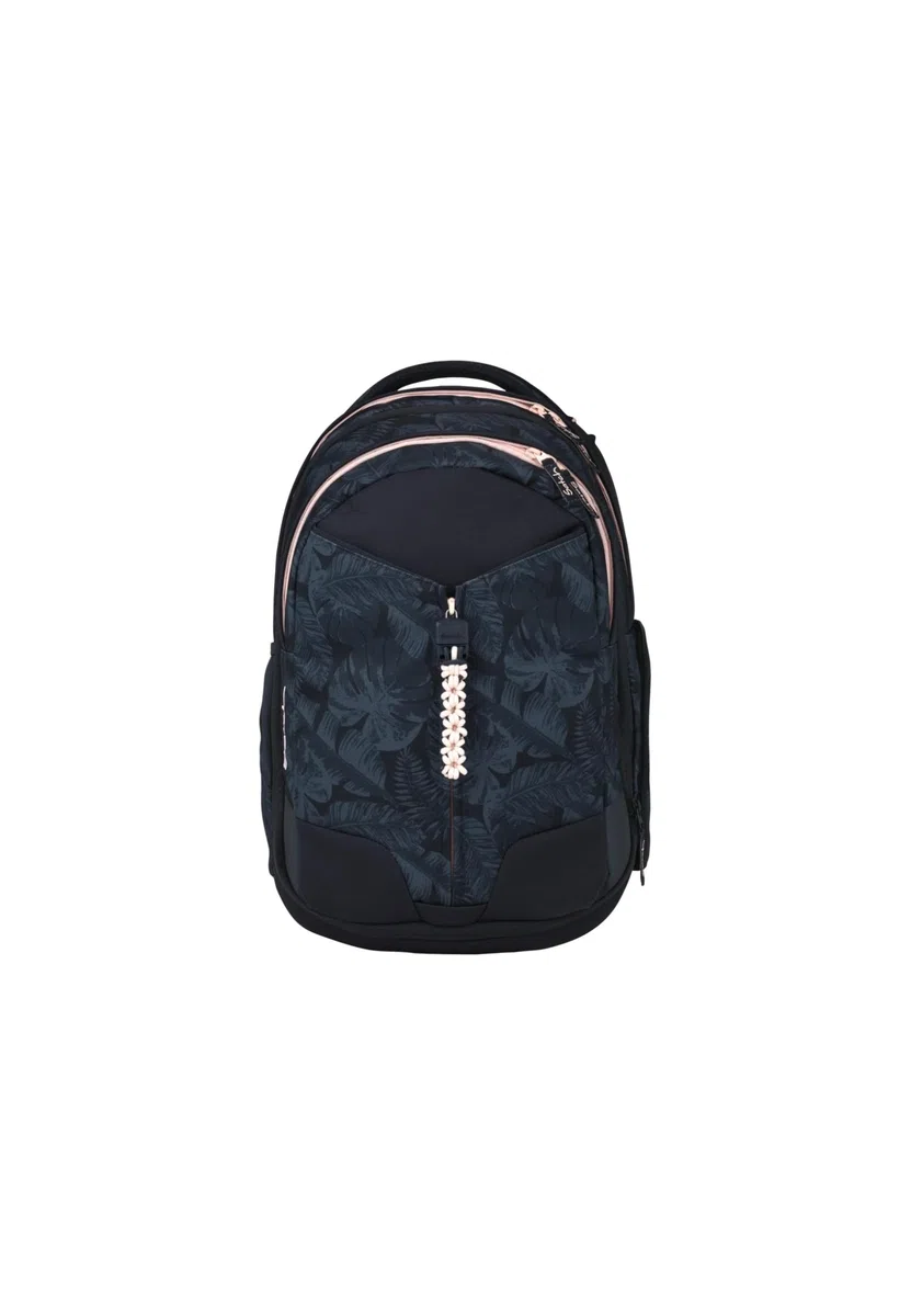 Satch Match ab 5. Klasse, ergonomisch, 35 L Stauraum, standfest, Organisationstalent Midnight Jungle - Blau