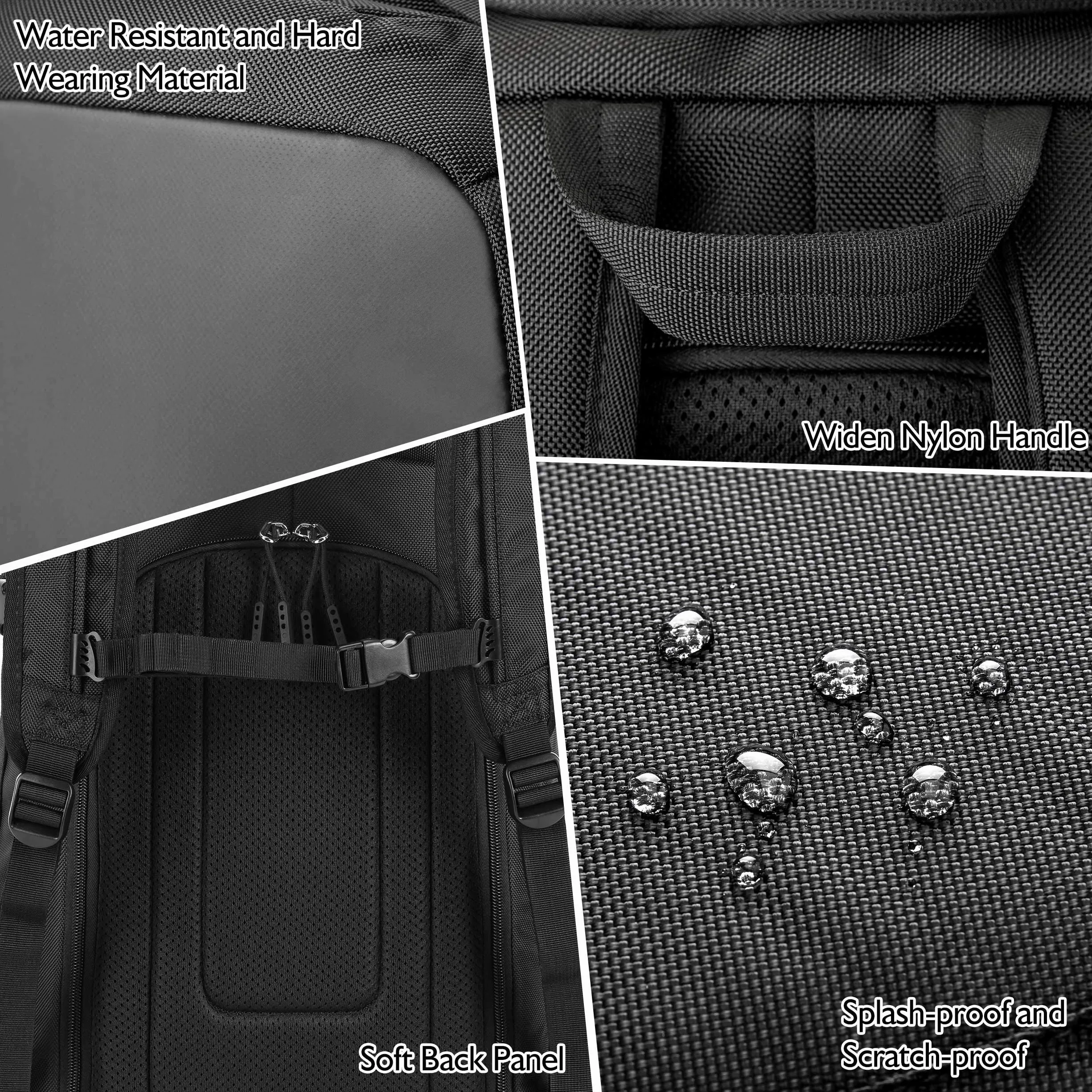 Unigear 50L/70L Skischuhrucksack Snowboardschuhe mit Helmtasche Wintersport Skifahren Skating Rucksack