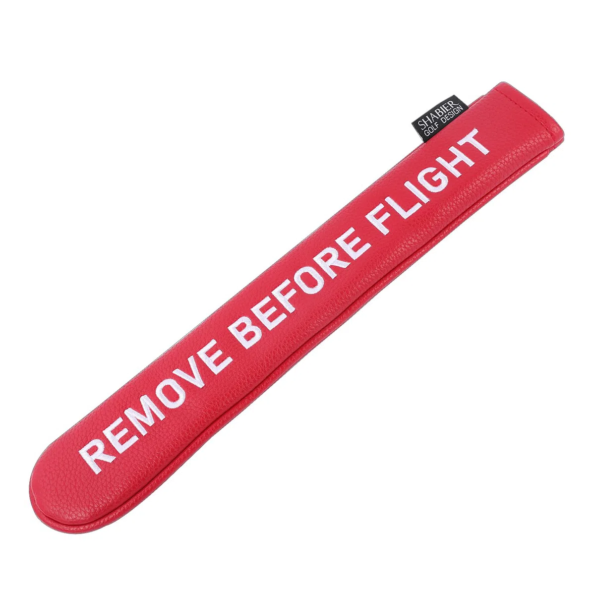 Golfschlägerhaube mit Remove Before Flight Design für Golfschläger