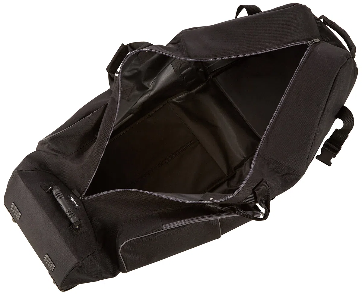 Amazon Basics - Golf-Reisetasche, weich gepolstert an den Seiten, Schwarz