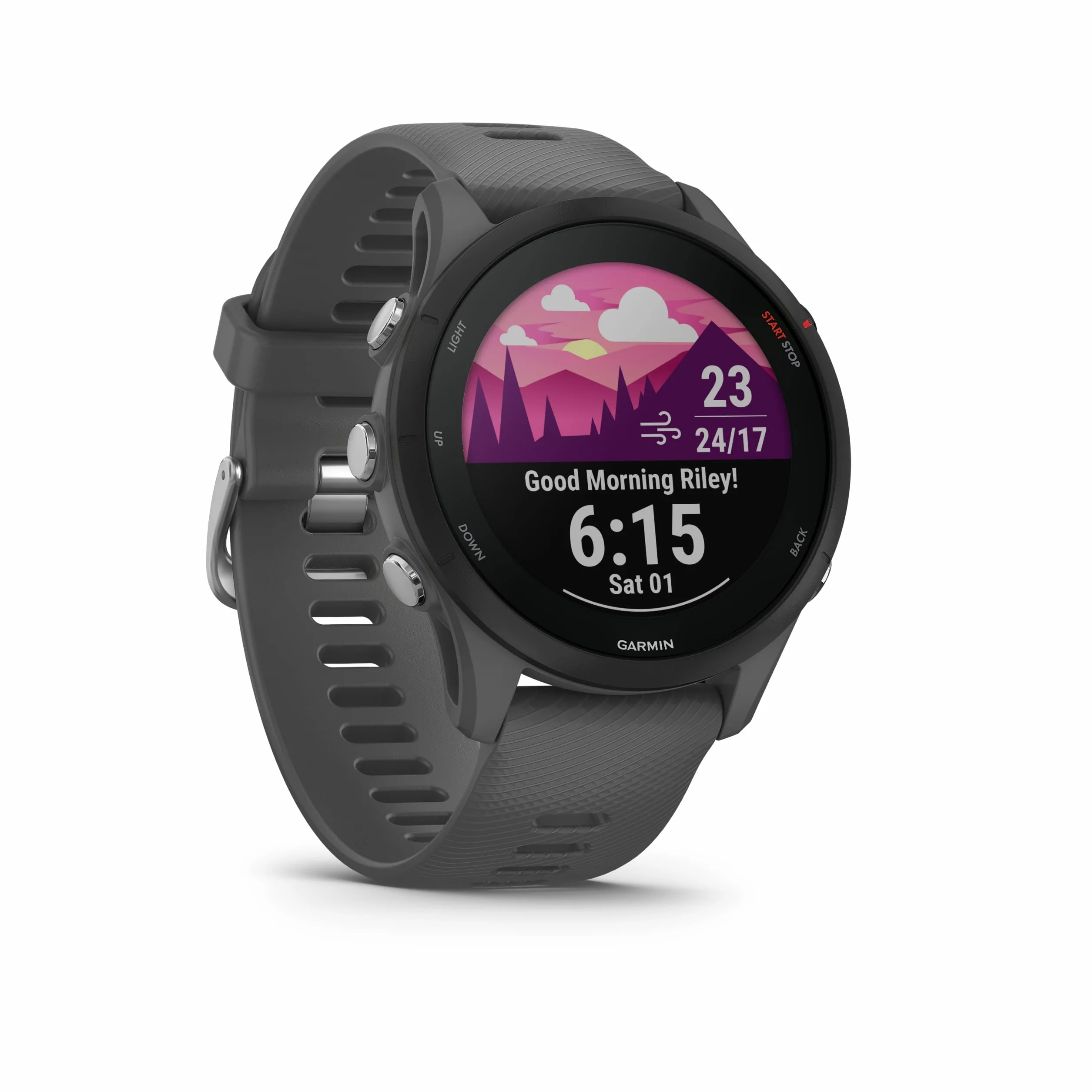 Garmin [renewed] Forerunner 255 – GPS-Laufuhr mit Trainingsplänen, Lauffunktionen und detaillierter Trainingsanalyse, 1,3“ Farbdisplay, Akkulaufzeit bis zu 14 Tage, wasserdicht [Generalüberholt]