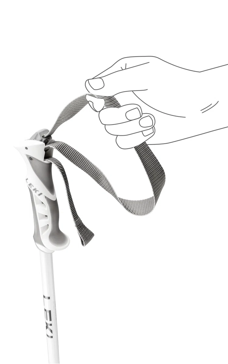 LEKI Bliss Stöcke 2025 Gunmetal/White/Rosegold