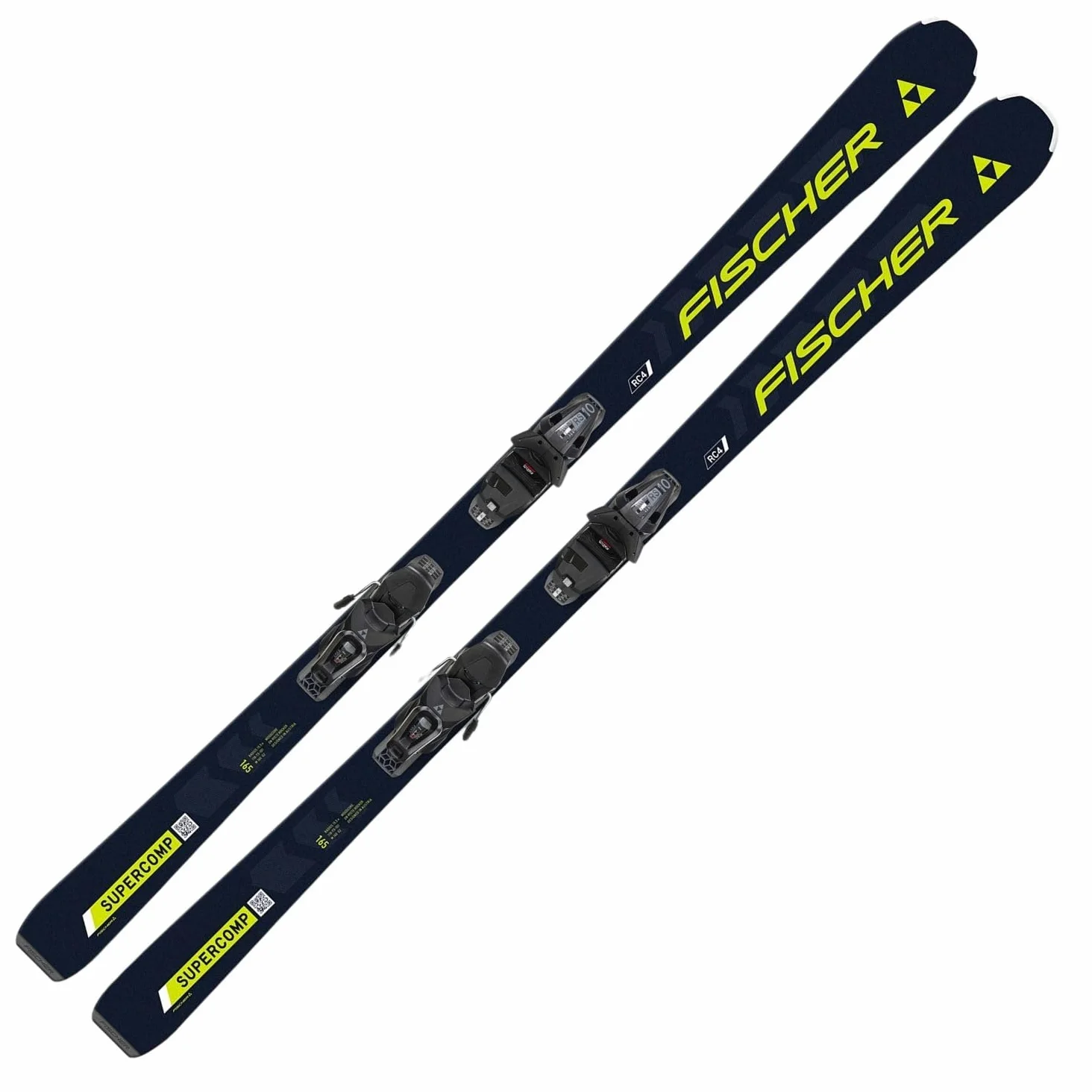 Ski Alpinski Pistenski - Fischer RC4 Supercomp - On Piste Rocker - inkl. Bindung RS10 GW SLR Z3-10 - für fortgeschrittene und Gute Fahrer - Carvingski für präparierte Piste