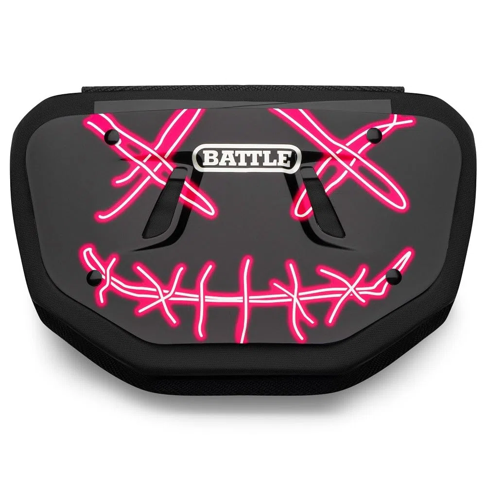 Battle Sports Novelty Fußball-Rückenplatte – Hartschale für den unteren Rücken mit konturiertem Schaumstoff für hohen Aufprallschutz für Jugendliche, Kinder und Erwachsene