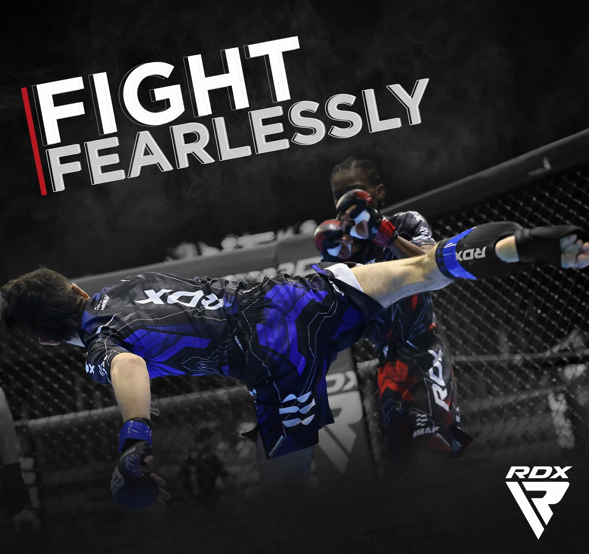 RDX IMMAF Schienbeinschoner Kickboxen, Boxen Kampfsport MMA Spannschützer, Schienbeinschutz Polster Shin Guard Sparring, Herren Damen Fußschutz Kick Boxing Ausrüstung