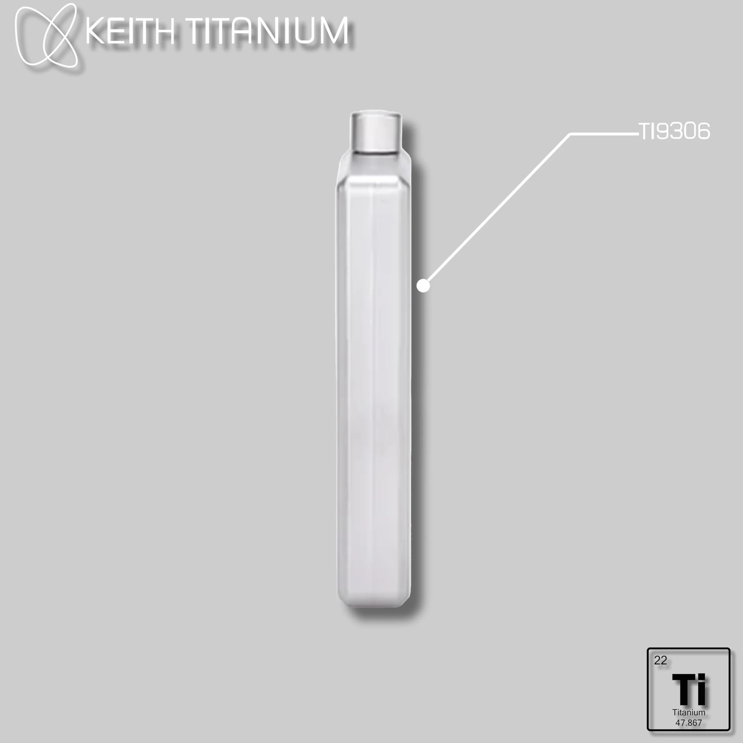 Keith Round Flask with Funnel Ti9302 (120 Ml)