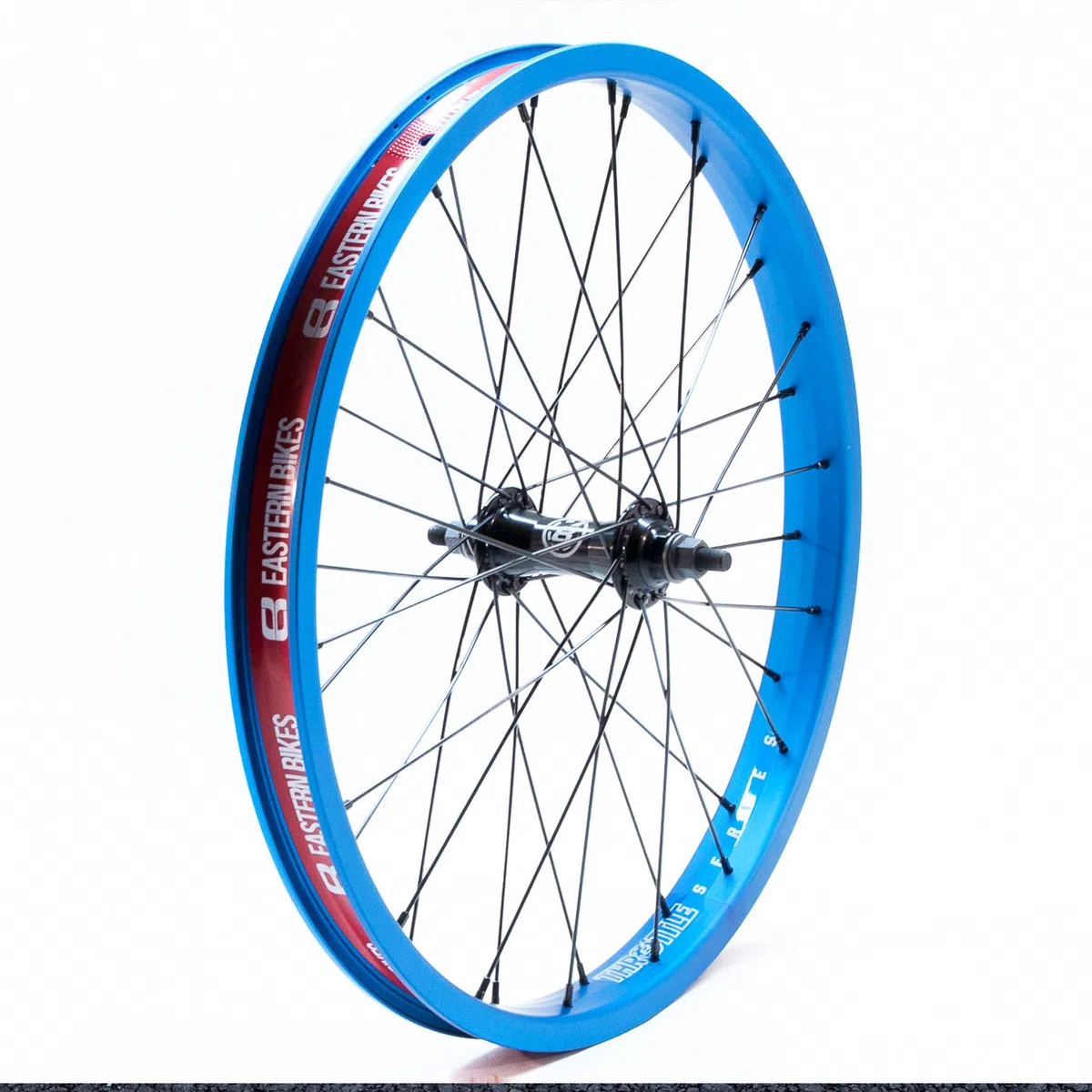 Eastern Bikes Gasgriff vorne 3/8, 36H Felge mit Chromoly-Achse