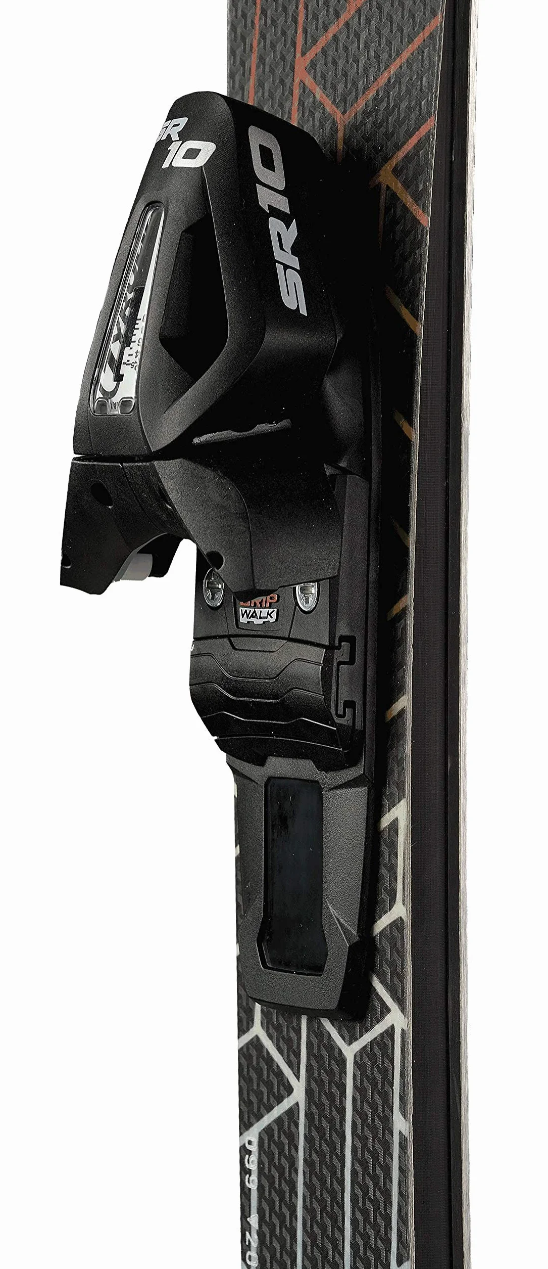 GPO Snowblade Hot Stamp, Kurz-Ski, 99 cm Länge, Big-Foot-Ski
