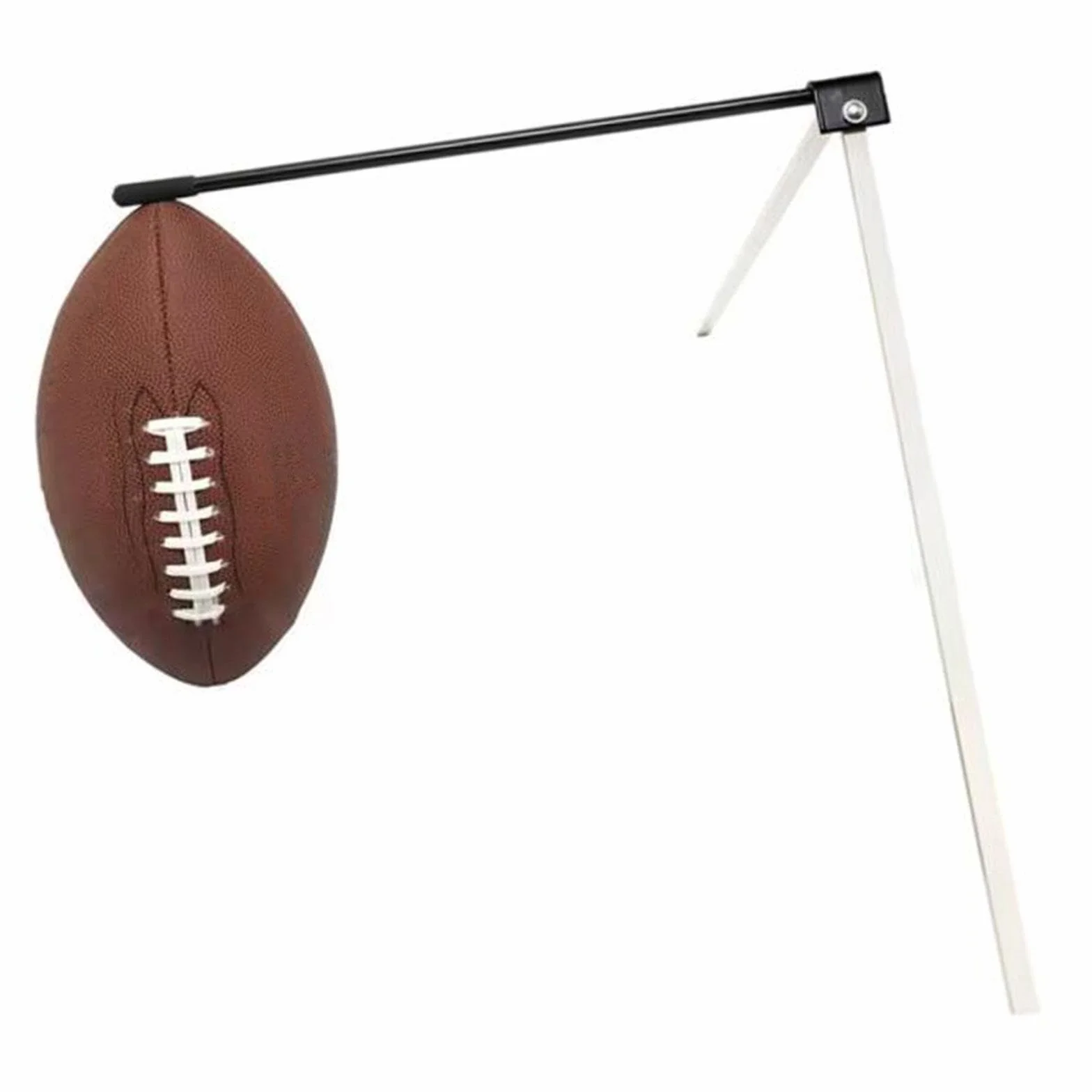 Oshhni Football Kicking Tee Field Goal Place Kicks Halter Verstellbarer Metallfaltbar Rugby -Übungsstand für Anfänger Erwachsene