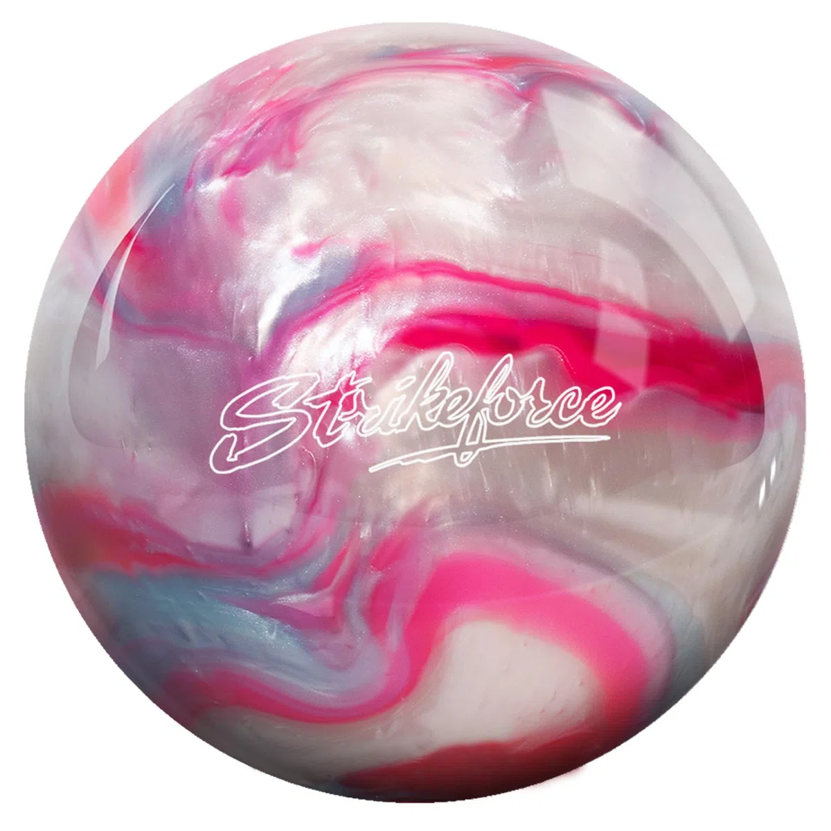 KR Strikeforce Bowlingball aus Polyester, ungebohrt, erhältlich in 2,7 kg, 3,6–7,3 kg, geeignet für Anfänger bis Profi, USBC-geprüft