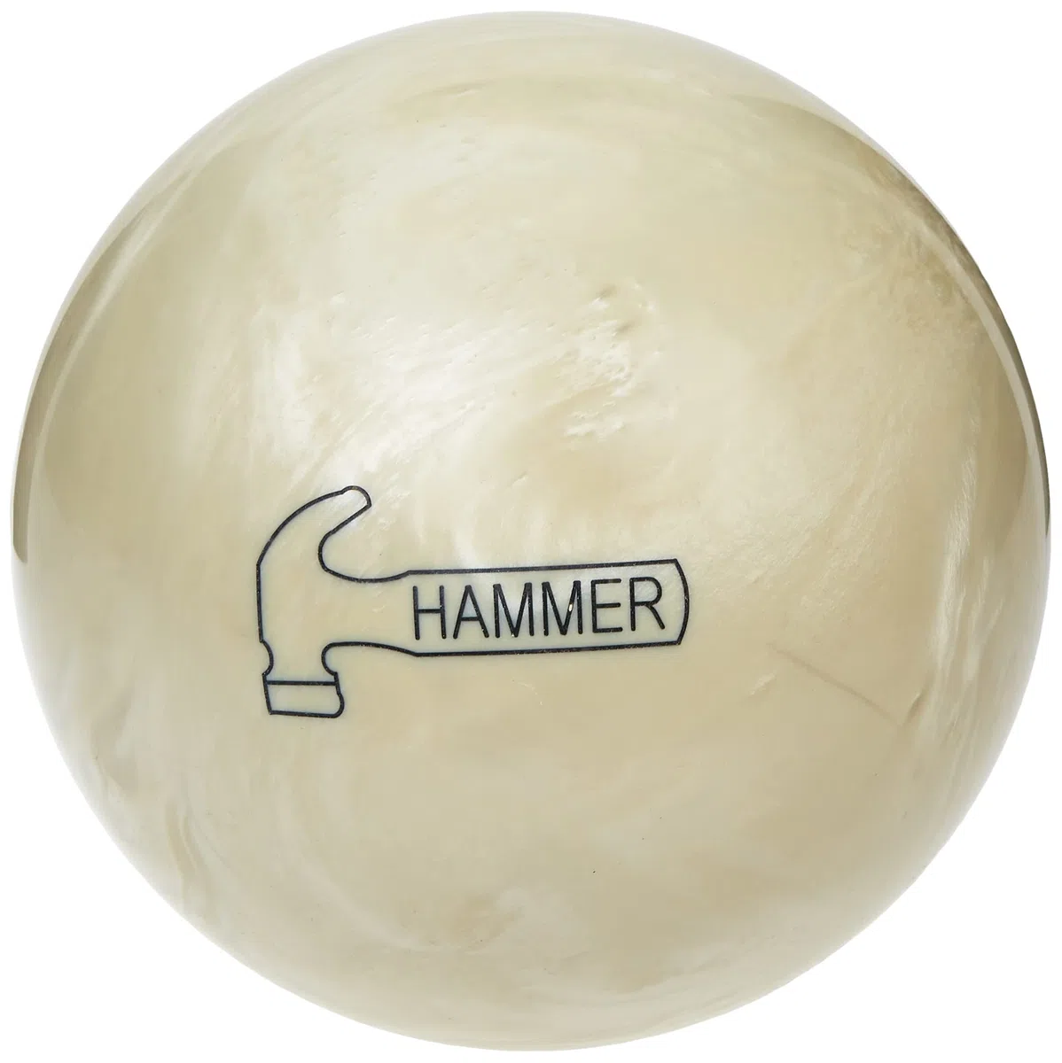 Hammer Bowling Black Widow Ghost Pearl Bowlingball, Weiß