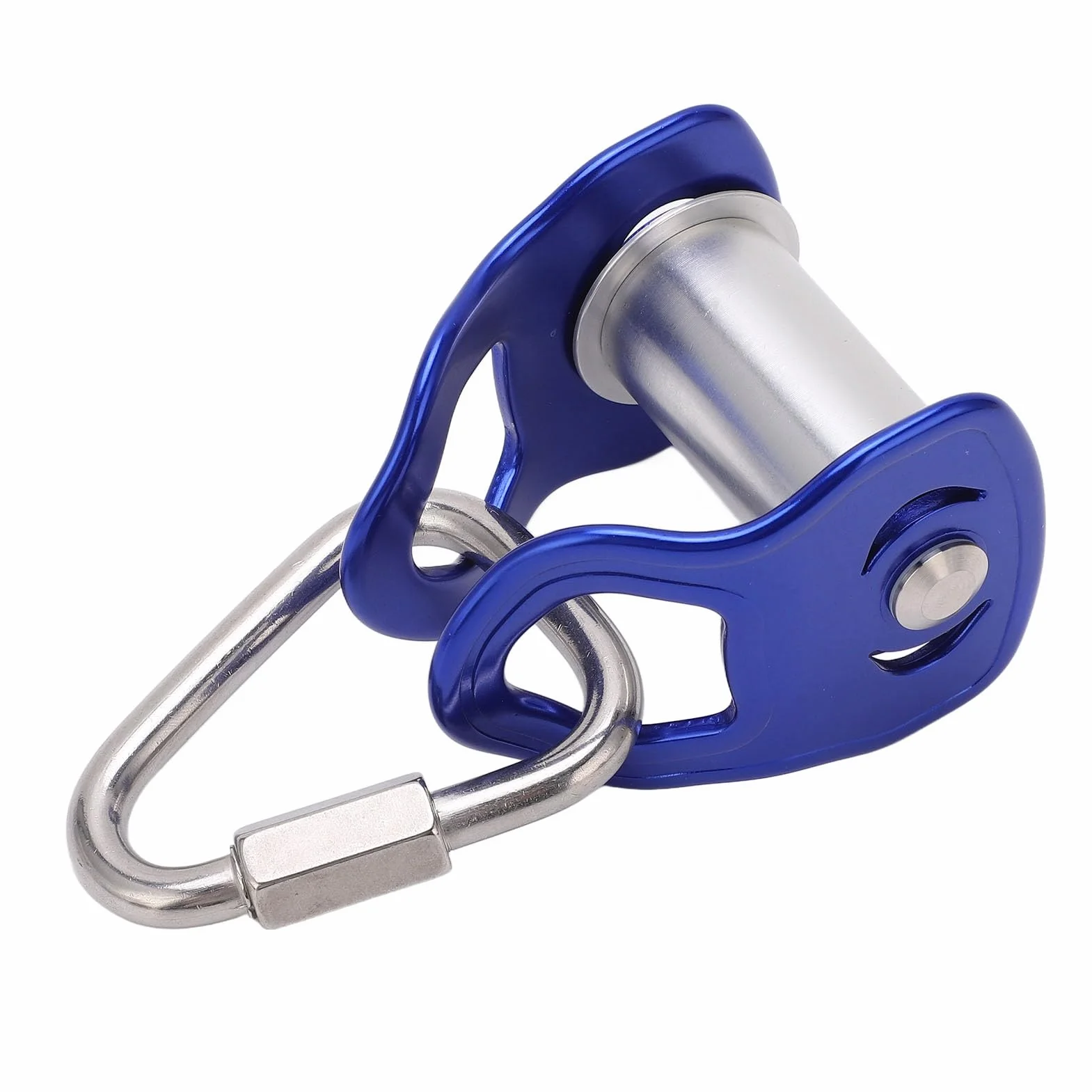 Slackline-Umlenkrolle aus Aluminiumlegierung für und Erwachsene, Outdoor-Sport-Umlenkrolle Zipline, Leicht Gleitend, Vielseitig Einsetzbar Zipline