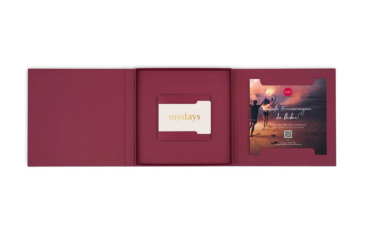 mydays Geschenkbox Du & Ich, für 2 Personen, freie Erlebnis-Auswahl an ca. 350 Orten