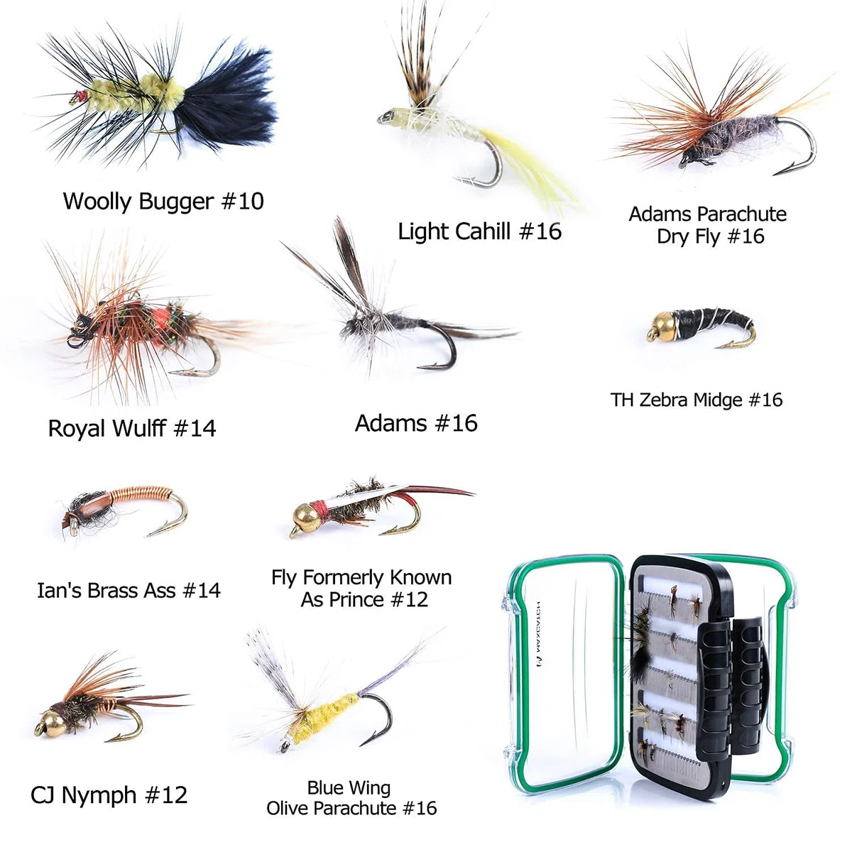 MAXIMUMCATCH Premier Fliegenrute und Avid Rolle Combo komplete 9' Fliegenfischen Outfit mit Angelausrüstung