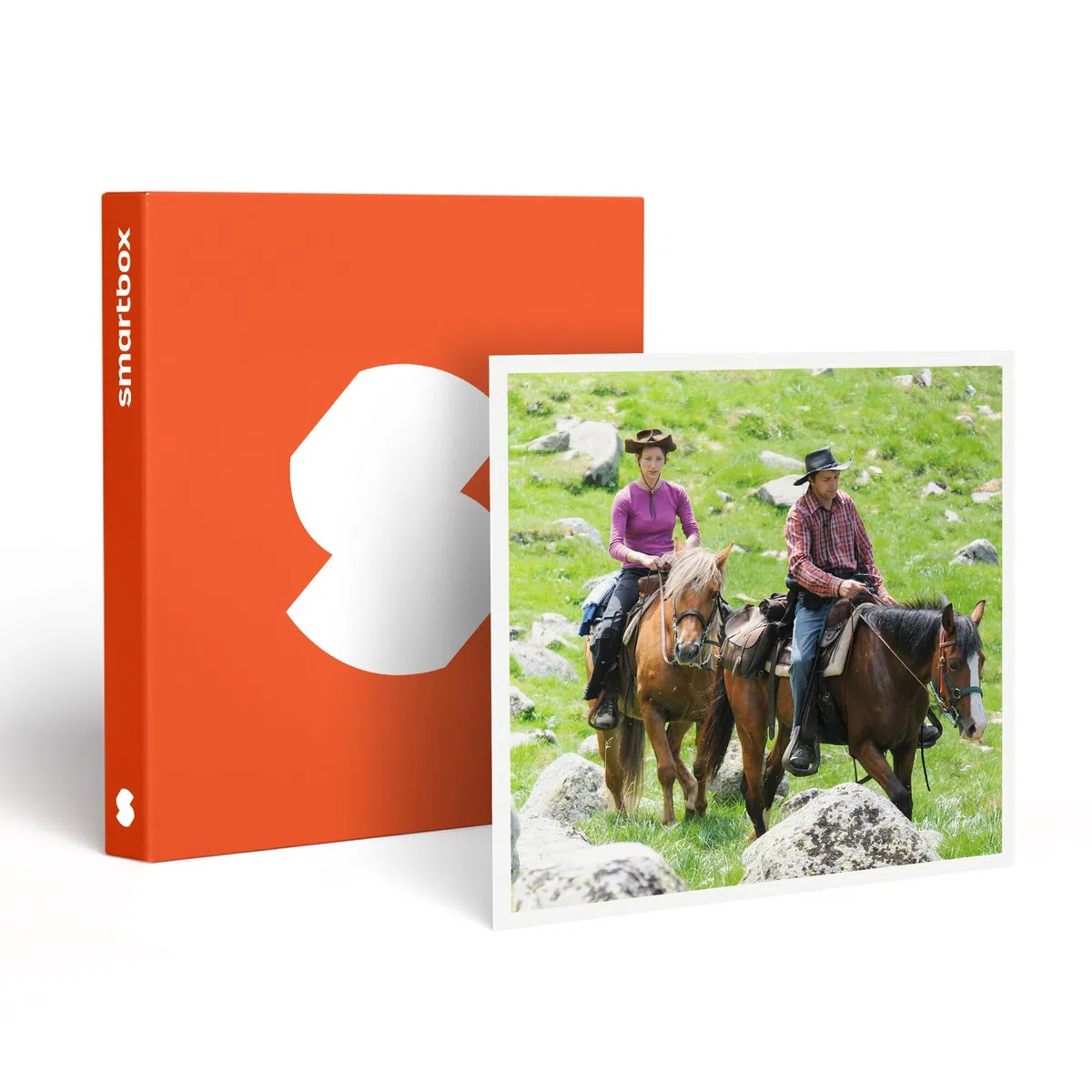smartbox - Geschenkbox für Herren - Pferdwanderung - Originelle Geschenkideen für Ihn - 1 Spaziergang zum Pferd für 1 oder 2 Personen