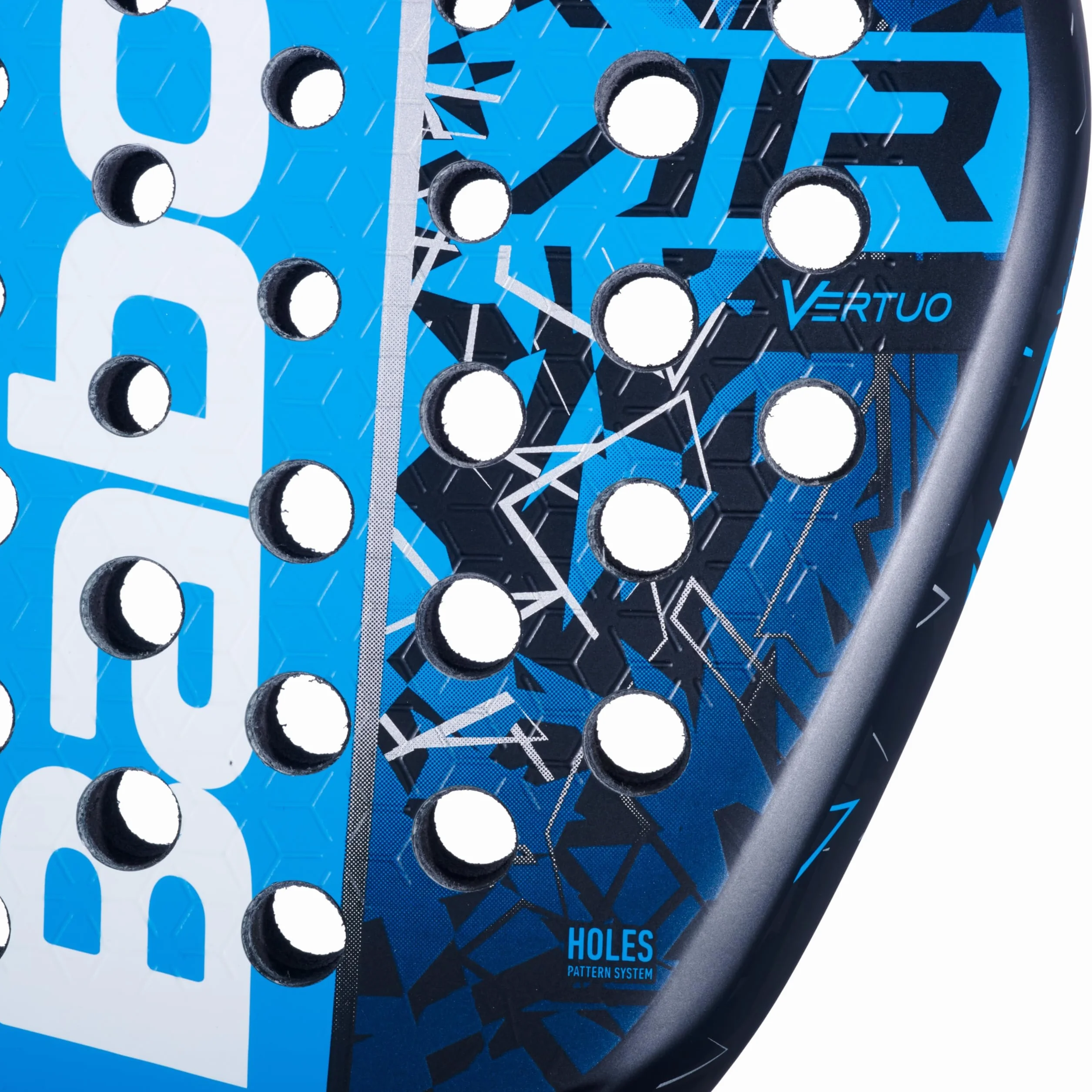 Babolat - Padel-Schläger Modell Air Vertuo, Einheitsgröße, Farbe Blau, Verbundmaterial, Perfekt für Luftangreifer, Balance Kontrolle und Kraft