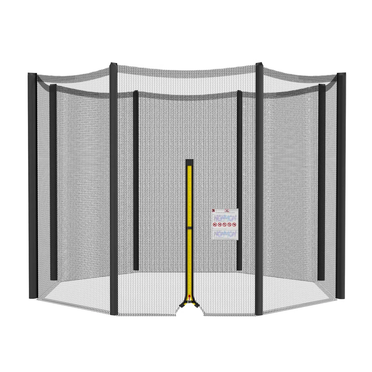 NONMON Trampolin Ersatznetz Sicherheitsnetz für Trampolin Ø 244 305 366 397 427 cm, Gartentrampolin Trampolinersatznetz Netz außenliegend UV-beständig