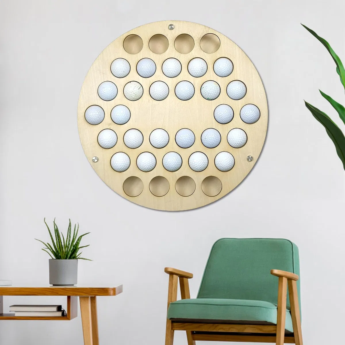 Golfball-Display-Ständer | Kreatives Holz-Golfball- | Golfball-Aufbewahrungsregal für Golfbälle | Präsentationsständer für Pel